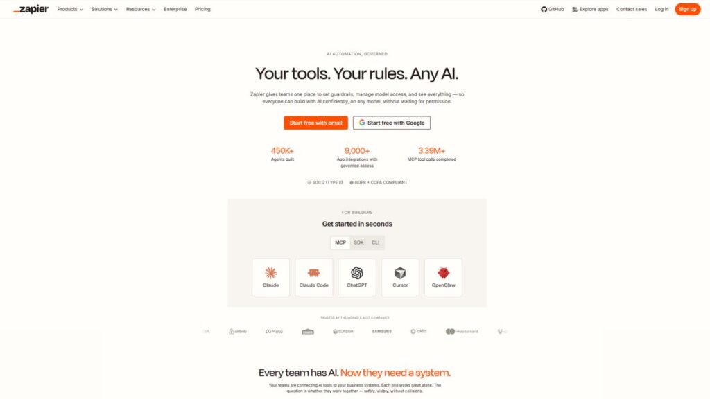 Zapier screenshot