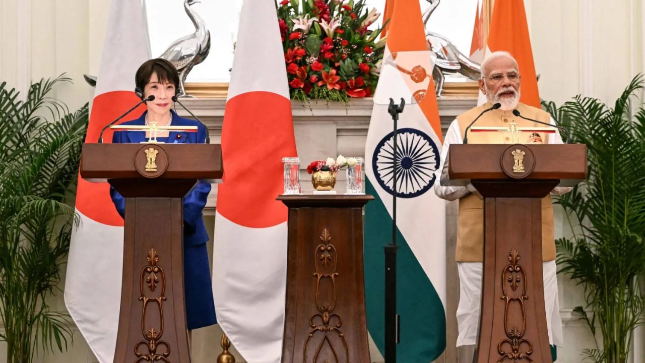 India and Japan sign pacts on AI, metals and energy after Modi-Takaichi talks