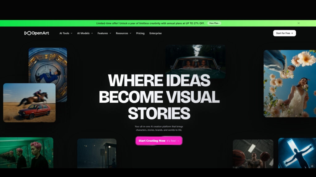 OpenArt screenshot