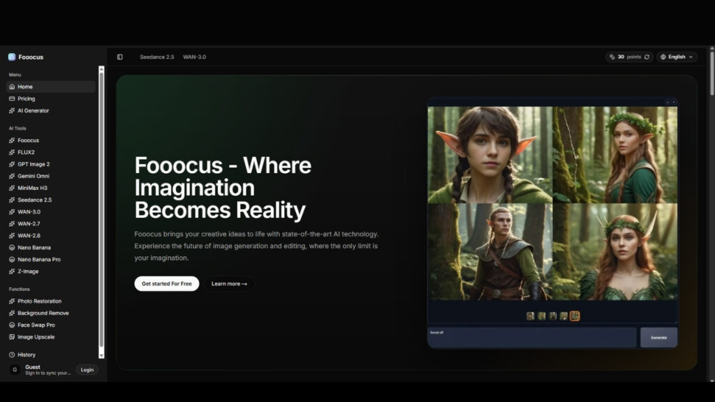 fooocus Ai screenshot